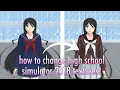 TUTORIAL how to change textures in high school simulator 2018 ONLY FOR PC