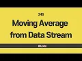 leetcode - 346 Moving Average from Data Stream