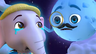🌙 चंदा मामा दूर के | Chota Baby Ro Raha Tha 👶 | Hindi Rhymes - Zappy Zoo