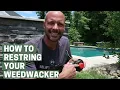 How to Restring a Craftsman Weedwacker