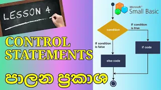 Control statements small basic programming