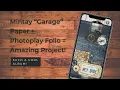Mintay Garage Paper Photoplay Folio Amazing Project