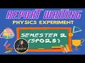 EXPERIMENT 6 DIFFRACTION REPORT WRITING SP025 PHYSICS