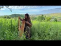 Inner Calm || 528 Hz Sound Healing Nature Therapy || Healing Relaxing Harp To Remove Anxiety & Worry
