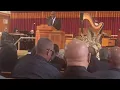 Bishop Marvin Winans Performing Ain t No Need To Worry at The Four Tops Duke Farkik Funeral