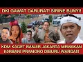 BANJIR JAKARTA MEM4KAN K0RBAN!! KDM TUDING NGEYEL PRAMONO DIBURU WARGA!! SIRINE DARURAT BUNYI!
