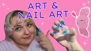 Witch Hat Progress and New Nails