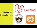 Create your first Laravel app with XAMPP Composer and Visual Studio Code