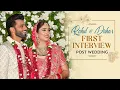 Download Lagu Rahul Vaidya \u0026 Disha Parmar's FIRST INTERVIEW post wedding | Dishul