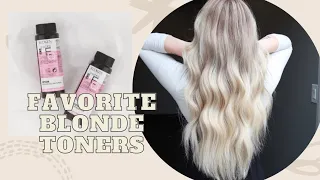 FAVORITE BLONDE TONERS USING SHADES EQ with pictures