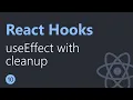 React Hooks Tutorial 10 useEffect with cleanup English