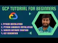 Python Software Installation Python Client libraries installation in BigQuery GCP data engineer