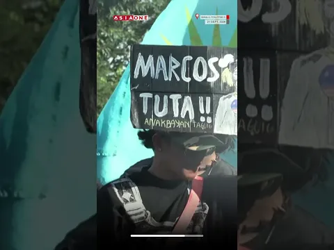 Filipinos Protesters Gather To Mark Martial Law Anniversary | Asia One News