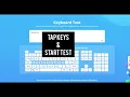 Computer keyboard tester Check all keyboard buttons working properly or not Online keyboard tester