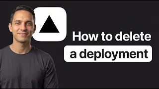 How to Delete a Vercel Deployment 2026 Method