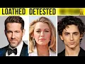 25 MOST HATED Actors of 2025 Why