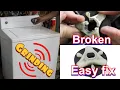Washer Making a Crazy loud Grinding Noise NO Spin or Agitate Broken coupler coupling kit 285753A