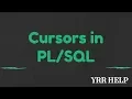 Cursors in Oracle PLSQL