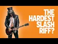 Download Lagu Is this the hardest SLASH Guitar Riff?