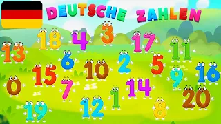 The Numbers In German For Children Help The Numbers So That Time Does Not Stop 