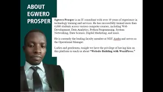 DATA VISUALIZATION WITH PYTHON PART 2 BY EGWERO PROSPER