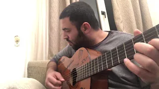 عزف سولو جيتار اغنية ايه بس الي رماك عمرو دياب مروان الغنام 