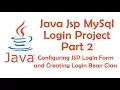JSP login Form - Java Jsp MySql login Project Part 2