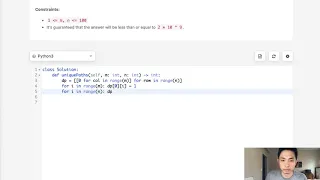Leetcode - Unique Paths Python
