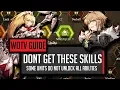 Do Not Unlock These Abilities For Best Auto AI - WOTV FFBE War of the Visions