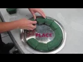 How to make the base of an Oasis wreath