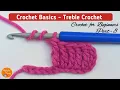 How to Triple Crochet Treble Crochet BEGINNERS Series - Lesson 8