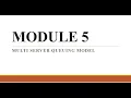 Multi Server Queuing Model