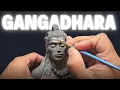 Download Lagu Sculpting Gangadhara | A tabletop water fountain | Story of Bhagiratha