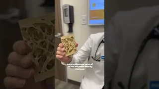 bones bones watch as rheumatologist Dr Elkhalili explain osteoporosis