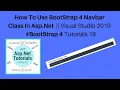 How to use bootstrap 4 navbar class in asp net visual studio 2019 4 tutorials 18