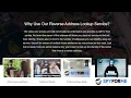 Reverse Address Lookup - Find out who lives at this address