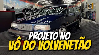 OLHA COMO DEIXAMOS ESSE VOLVO DE 30 ANOS DE IDADE