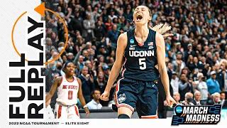 UConn vs NC State 2022 NCAA women s Elite Eight FULL REPLAY
