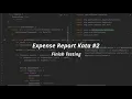 Expense Report Kata - Finish Testing