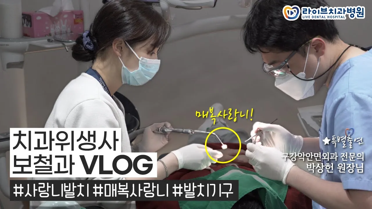 치과위생사 브이로그|매복 사랑니 발치 과정과 필요한 발치기구, 일상vlog, 직장인 브이로그 #15