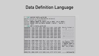 36C3 2019 SELECT code execution FROM USING SQLite deutsche Ubersetzung