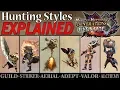 Monster Hunter Generations Ultimate All 6 Hunting Styles EXPLAINED
