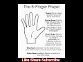 5 Finger Prayer
