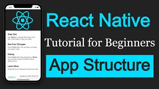 React Native tutorial App and file Structure