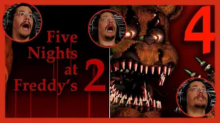 FNAF 2 + FNAF 4 | JUMPSCARE EXTREME! (Play FNAF they said... it's a lot fun they said...) |