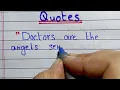 Download Lagu Best Quotes for Doctor’s Day | Respect Our Real-Life Heroes