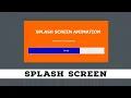 Java GUI Progress Bar - Splash Screen Making Java GUI Tutorial