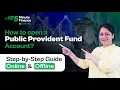 How to open Public Provident Fund PPF account Online and Offline