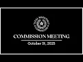 TWC Commission Meeting 10-31-2023