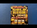 Download Lagu GOLD RUSH LEGACY SCRATCH OFF FROM THE FLORIDA LOTTERY